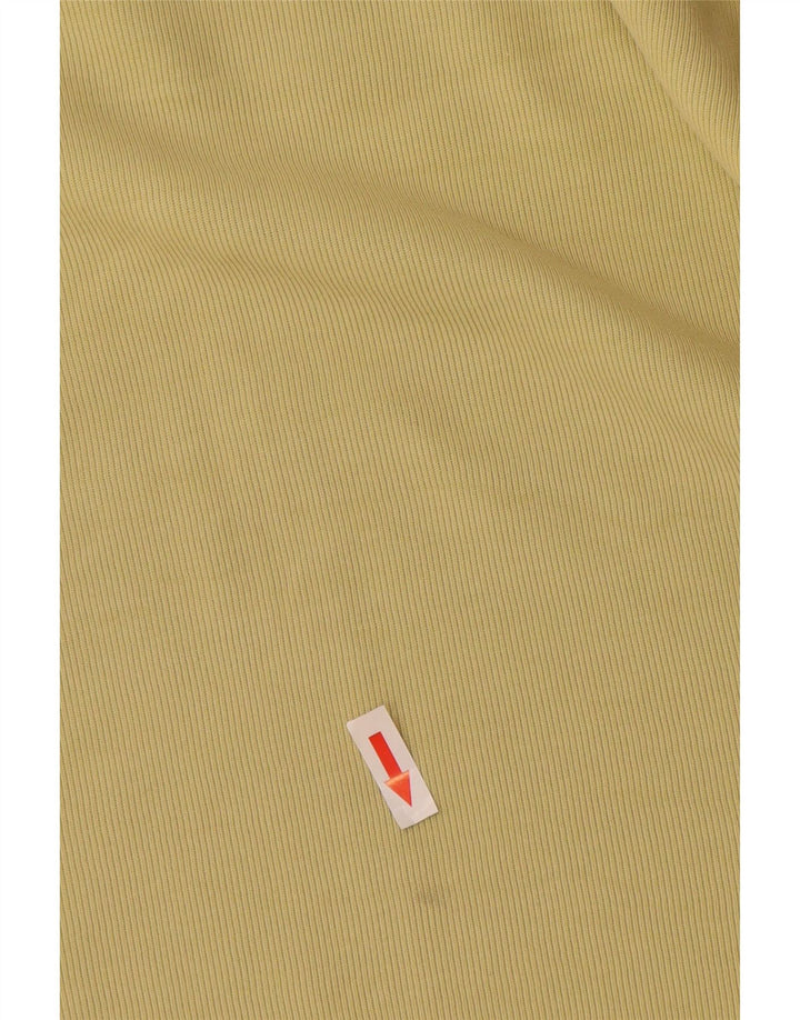 Top grafico da donna Nike manica lunga US 4/6 piccolo cotone verde