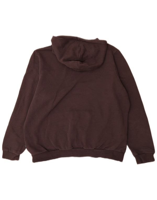 Felpa con cappuccio da donna Puma UK 18 XL in cotone grigio