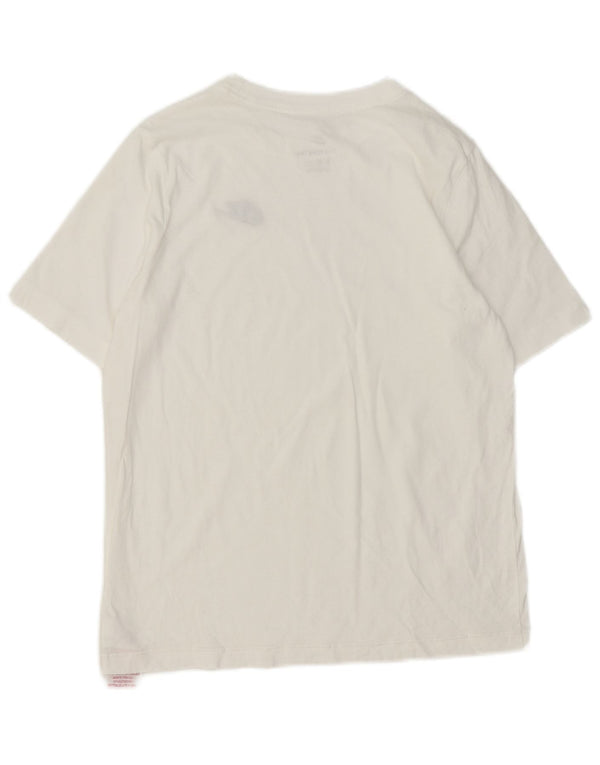 T-shirt Nike Ragazzo Top 13-14 Anni XL Cotone Bianco