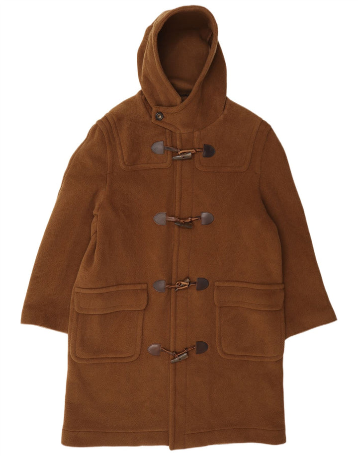 Montgomery con cappuccio da uomo DAKS IT 48 Lana marrone medio