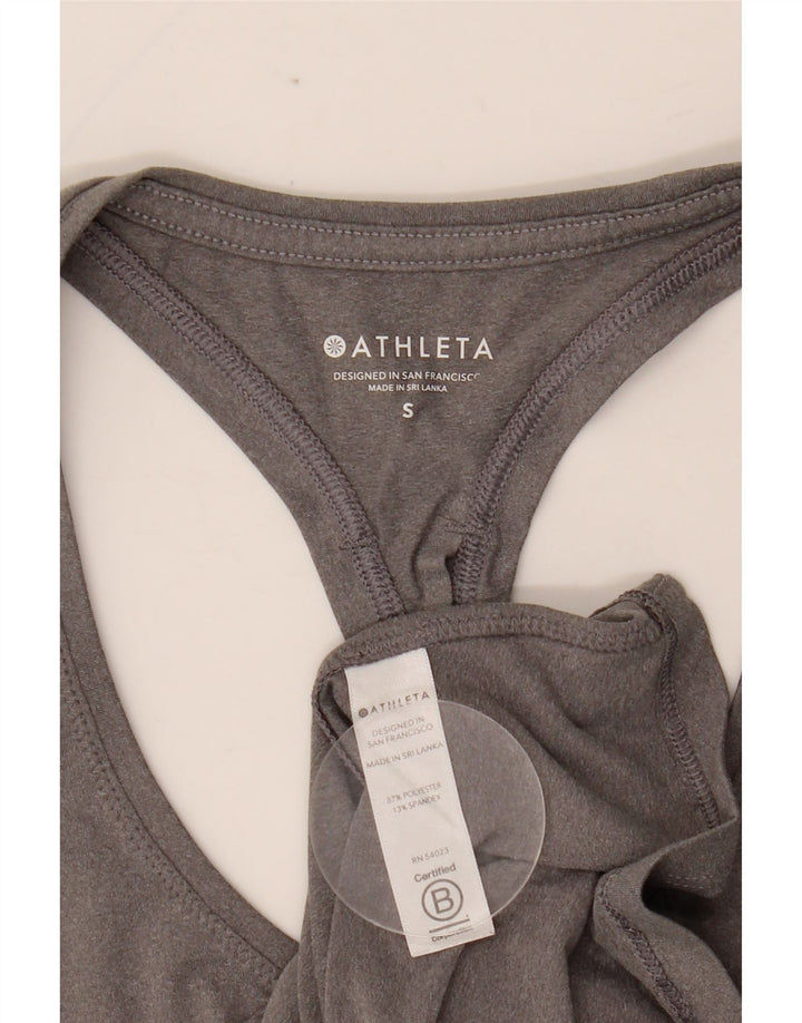Canotta da donna ATHLETA UK 8 Small Grigio Poliestere