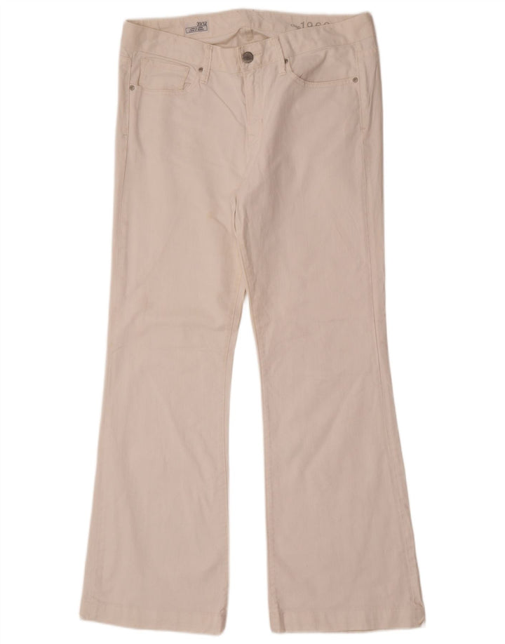 Jeans Bootcut da donna Gap US 12 Large W31 L31 Cotone bianco