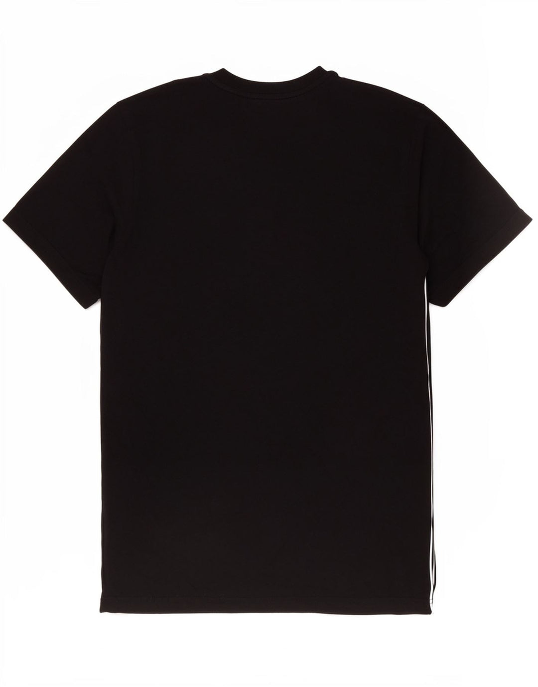 T-shirt Adidas da uomo Top media in cotone nero