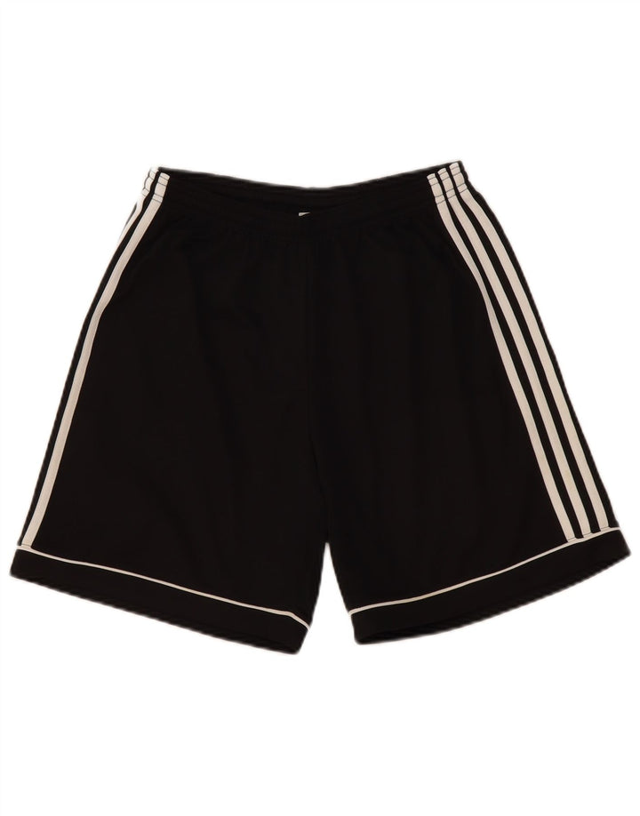 Pantaloncini sportivi Adidas Climalite da uomo medio poliestere nero