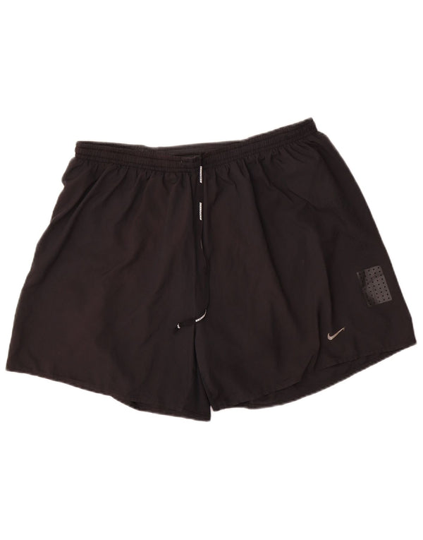 Pantaloncini sportivi Nike Dri Fit da uomo XL in poliestere nero