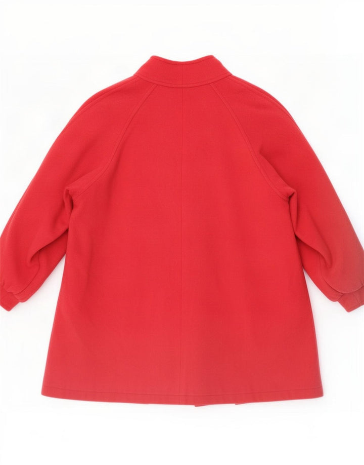 Soprabito Oversize da Donna Linea Cinque IT 46 Large Rosso Cashmere