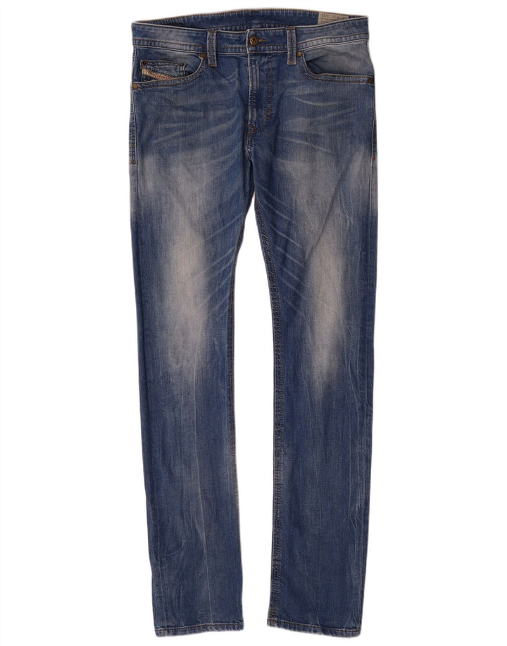 Jeans slim da uomo Diesel W31 L32 cotone blu