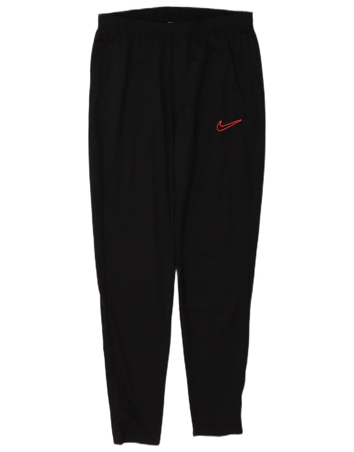 Pantaloni da tuta Nike Dri Fit da uomo piccoli in poliestere nero