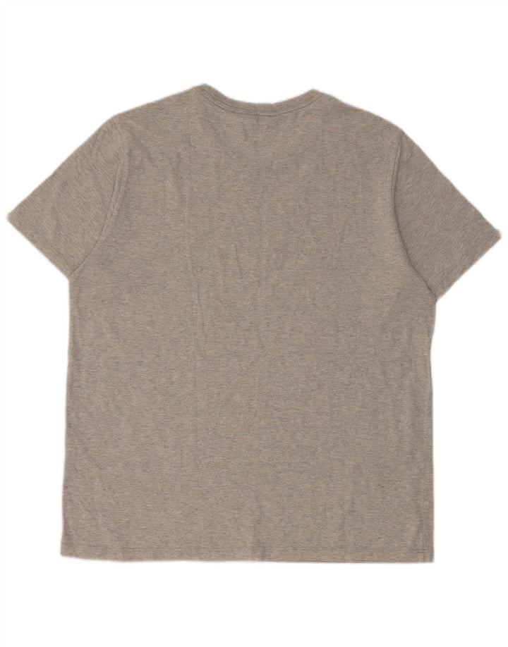 T-shirt da uomo Levi's Top Large in cotone grigio