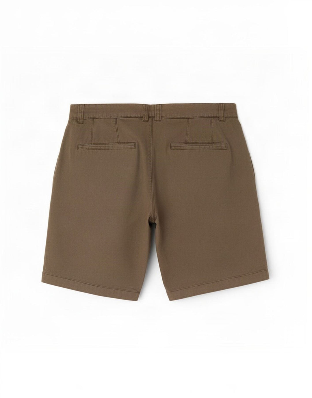 Pantaloncini chino dalla vestibilità regolare da uomo di Dack IT 48 medio W32 lino kaki