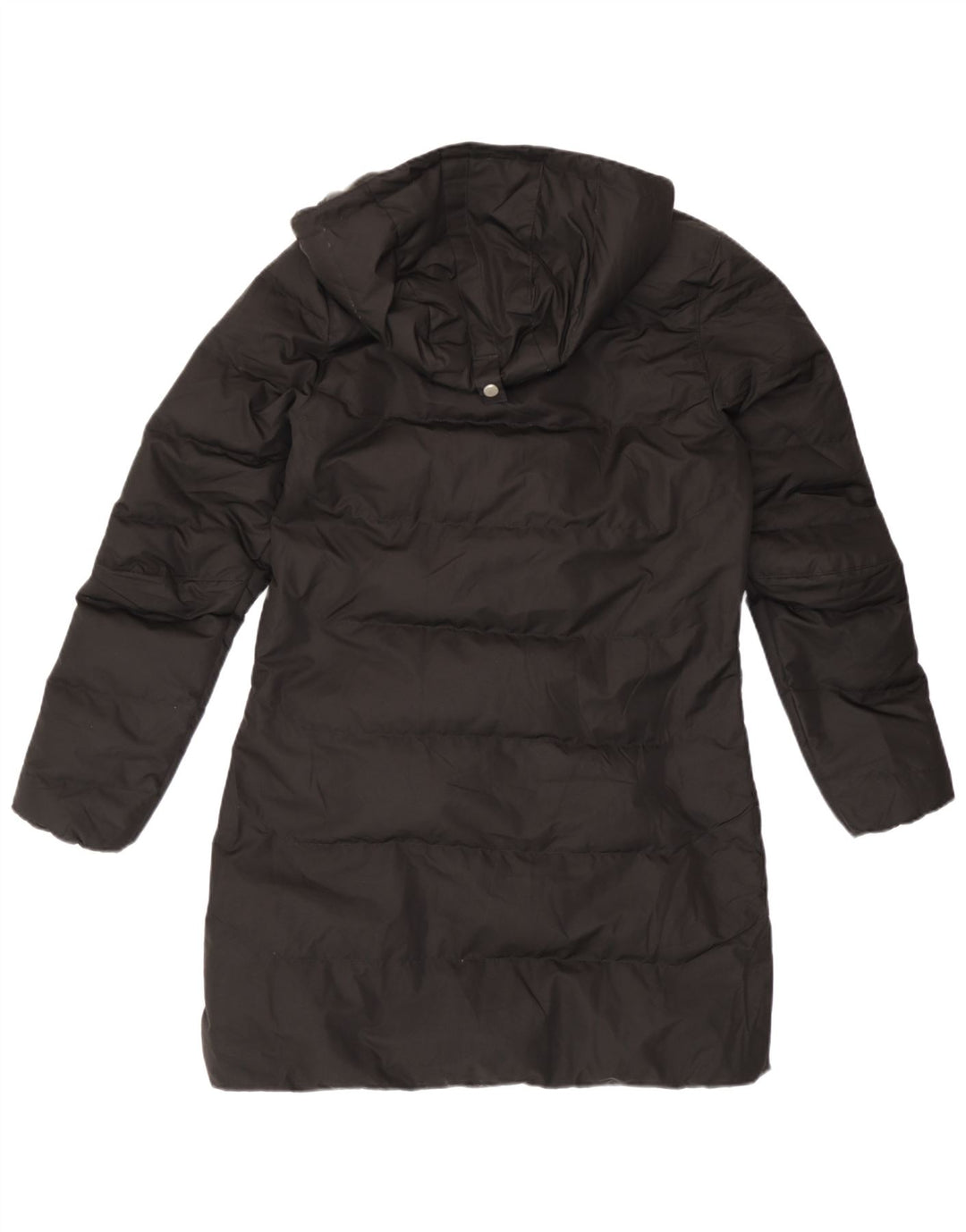 Cappotto imbottito con cappuccio da donna Helly Hansen UK 10 piccolo poliestere nero