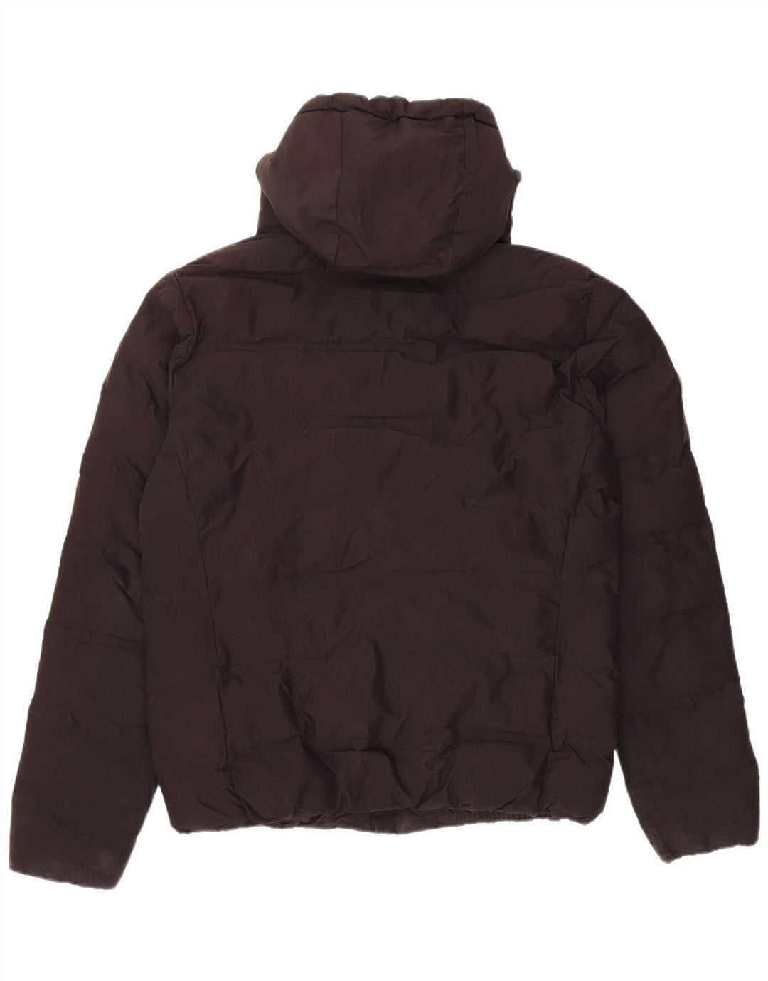 Giacca imbottita con cappuccio da uomo Superdry UK 40 grande poliestere nero