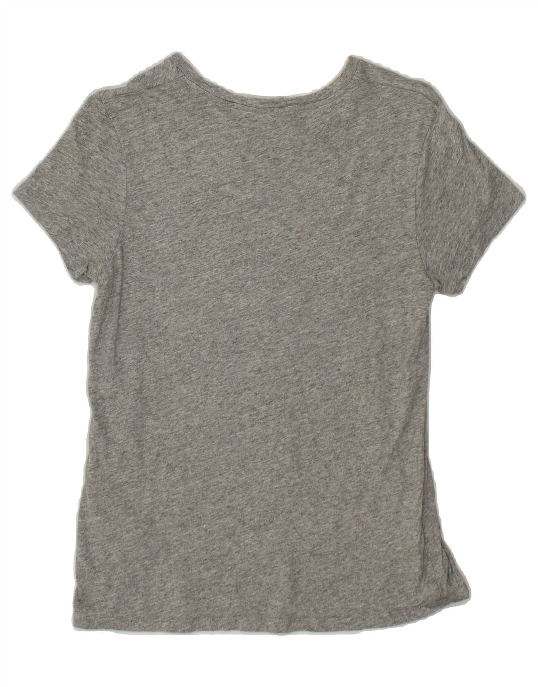 LEVI'S Womens Graphic T-Shirt Top UK 10 Small Grey Cotton Vintage Levi's and Second-Hand Levi's from Messina Hembry 