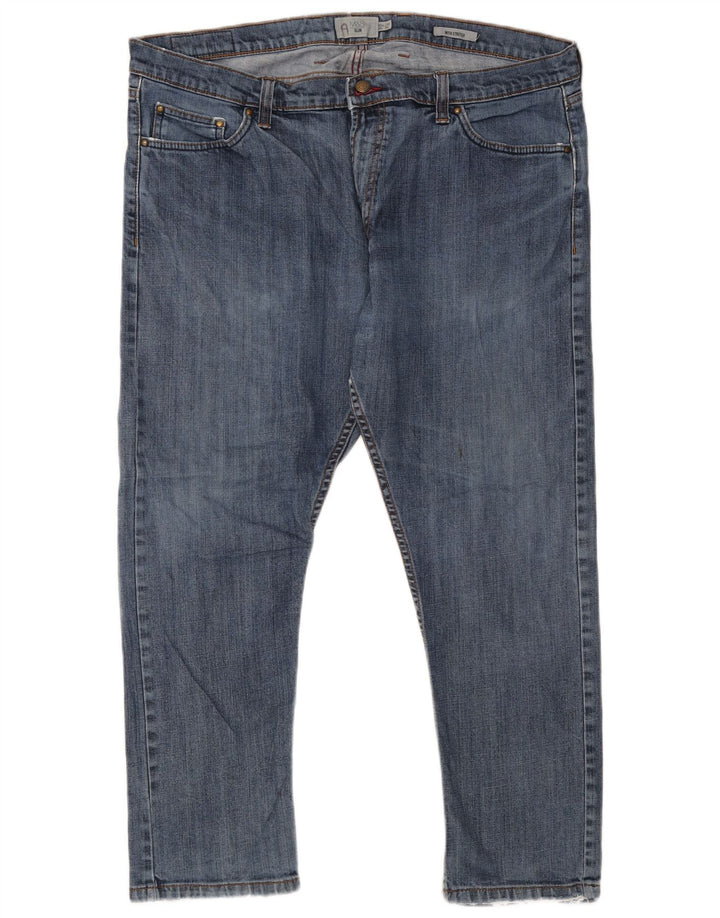 Jeans slim da uomo Marks & Spencer W40 L29 cotone blu