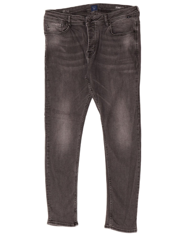Jeans skinny da uomo Nautica W36 L30 cotone grigio