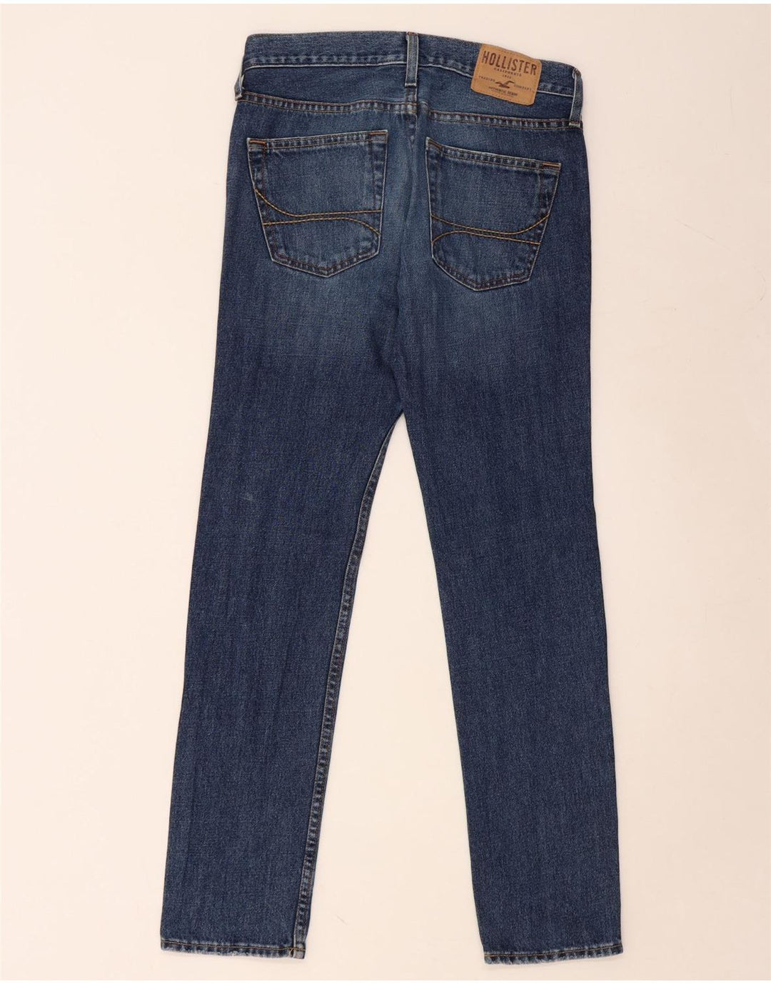Jeans slim da donna HOLLISTER W28 L30 cotone blu