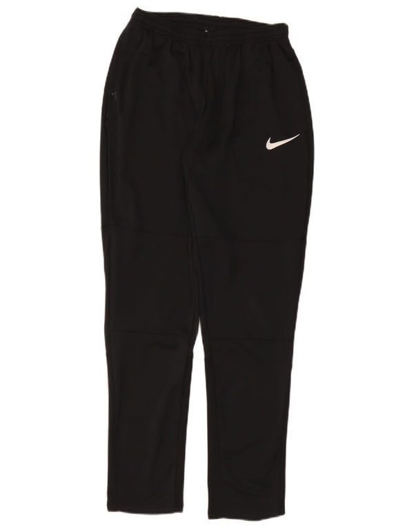 Pantaloni da tuta Nike Dri Fit da uomo piccoli in poliestere nero