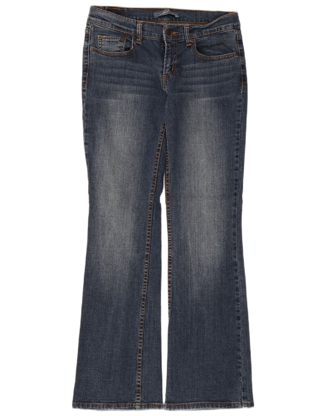 Jeans svasati da donna Levi's US 7 medi W30 L31 cotone blu