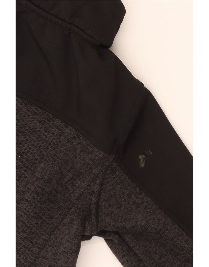 Giacca da tuta da ragazzo Dkny 3-4 anni in poliestere color block nero