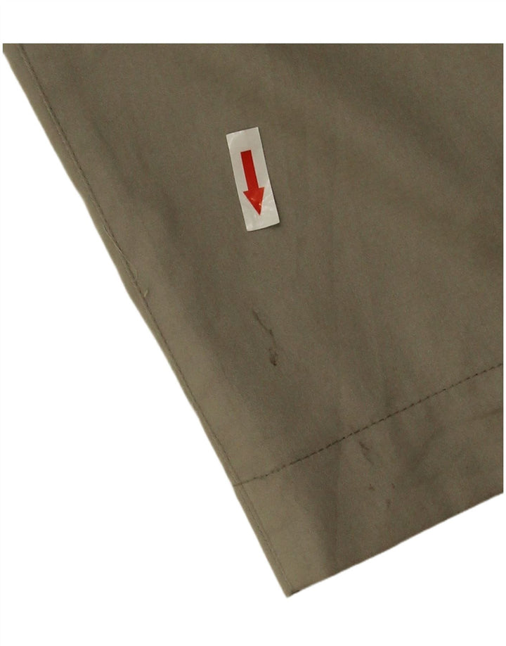Trench vintage da donna UK 18 XL Grigio