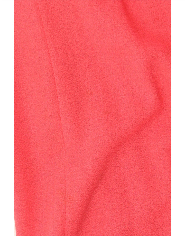 Gonna a pieghe a vita alta da donna Whimsy UK 16 Large W30 Poliestere rosa