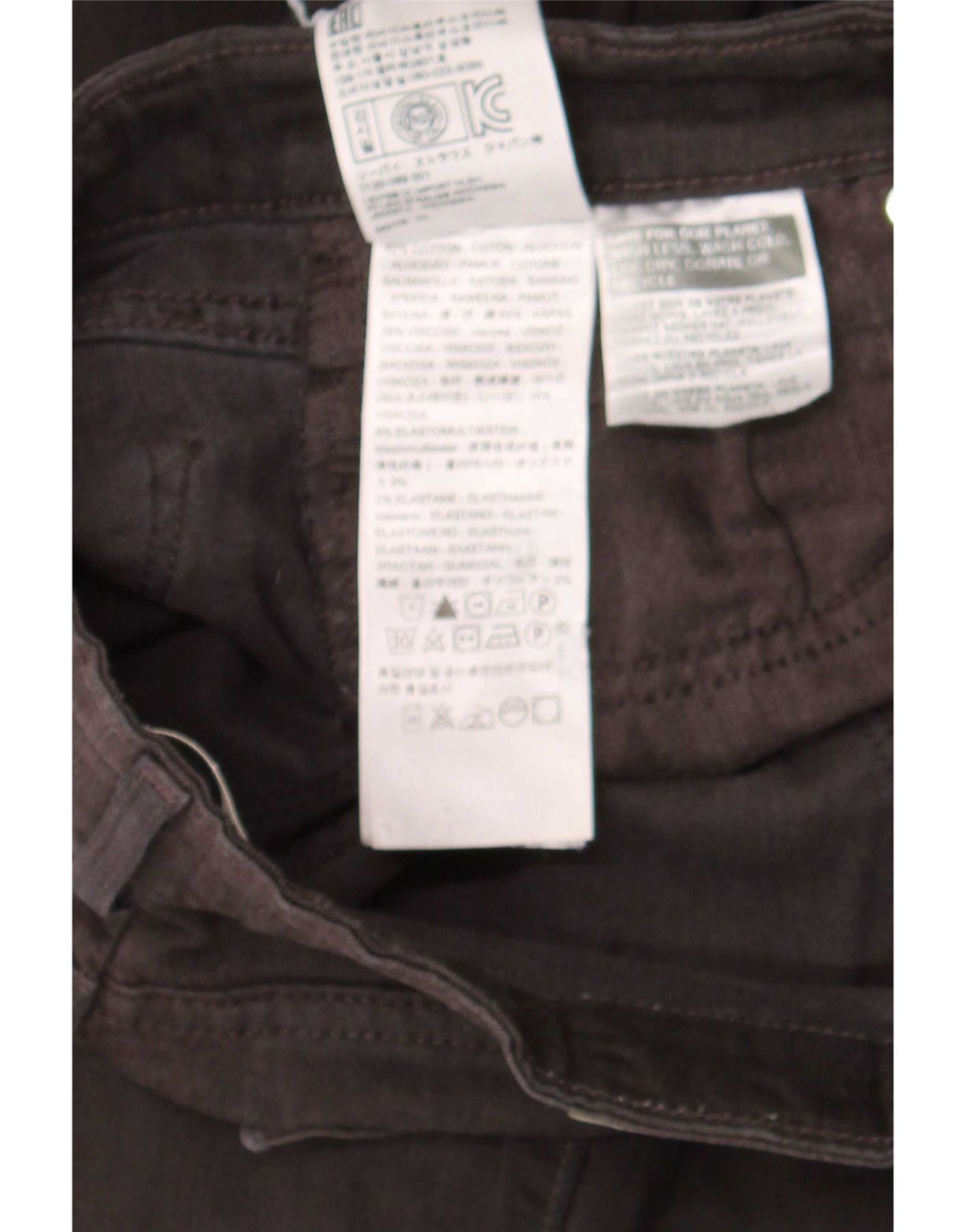 Jeans Levi's 712 Slim da donna W26 L30 cotone nero