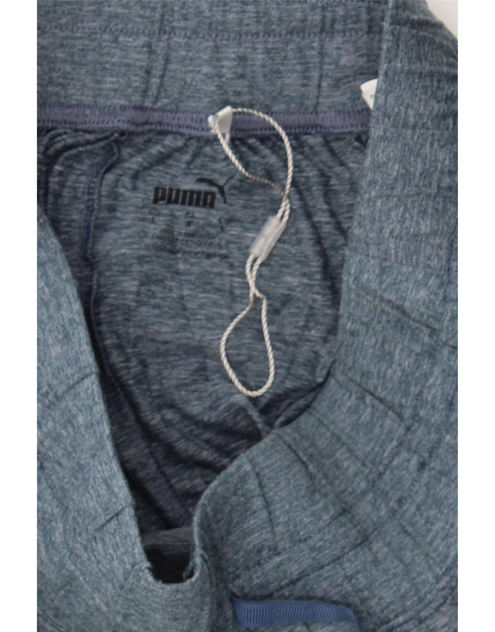 PUMA Womens Sport Shorts UK 16 Large  Blue Polyester Vintage Puma and Second-Hand Puma from Messina Hembry 