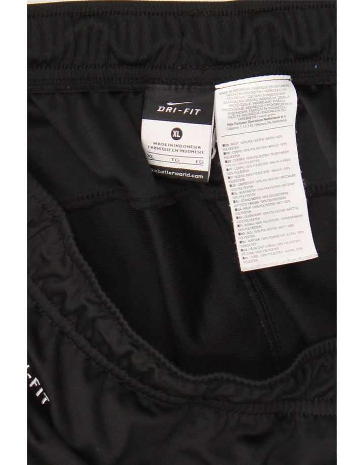 Pantaloncini sportivi Nike Dri Fit da uomo XL in poliestere nero