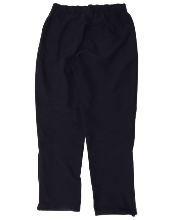 Pantaloni da tuta Adidas Climalite da uomo medi in poliestere blu navy