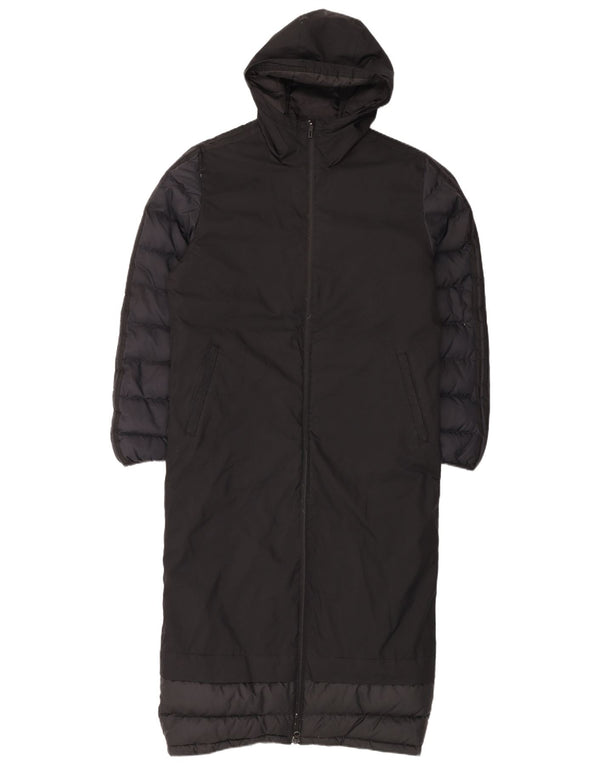 Cappotto imbottito con cappuccio da uomo ADIDAS UK 38 medio nero
