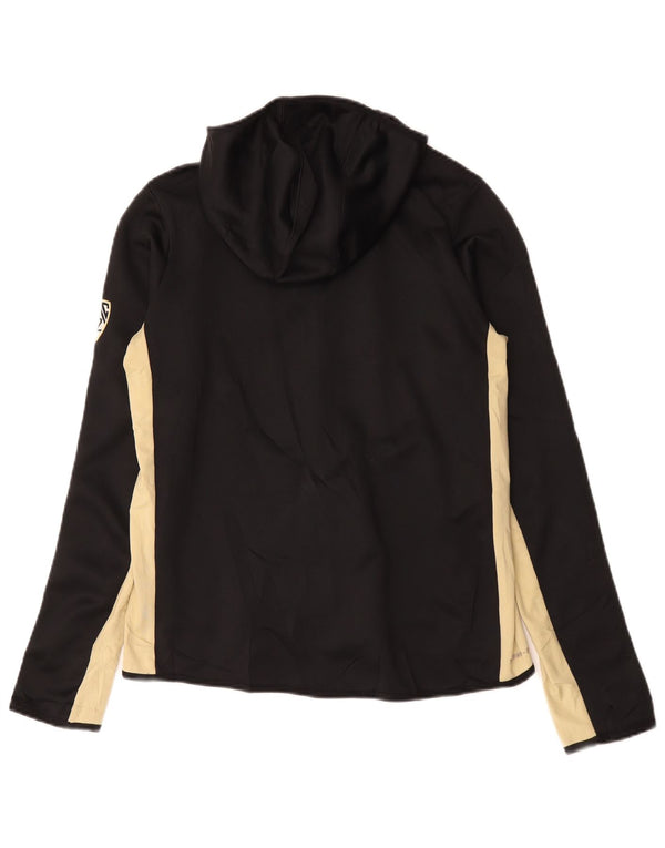 Felpa con cappuccio e zip Nike Colorado da donna UK 14 Medium Black Colourblock