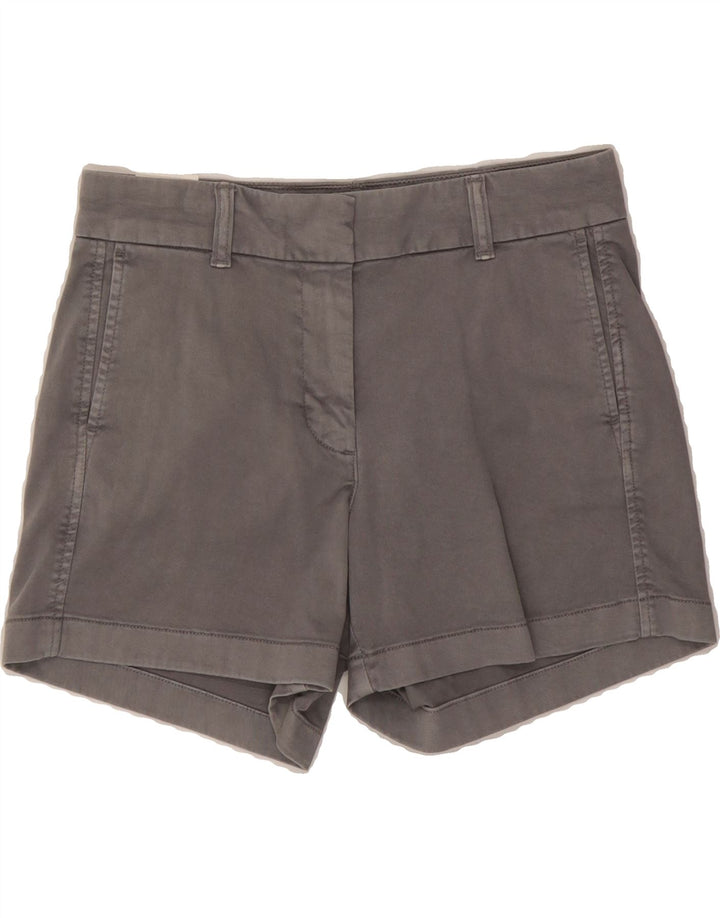 J. CREW Womens Chino Shorts US 4 Small W27 Grey Cotton Vintage J. Crew and Second-Hand J. Crew from Messina Hembry 