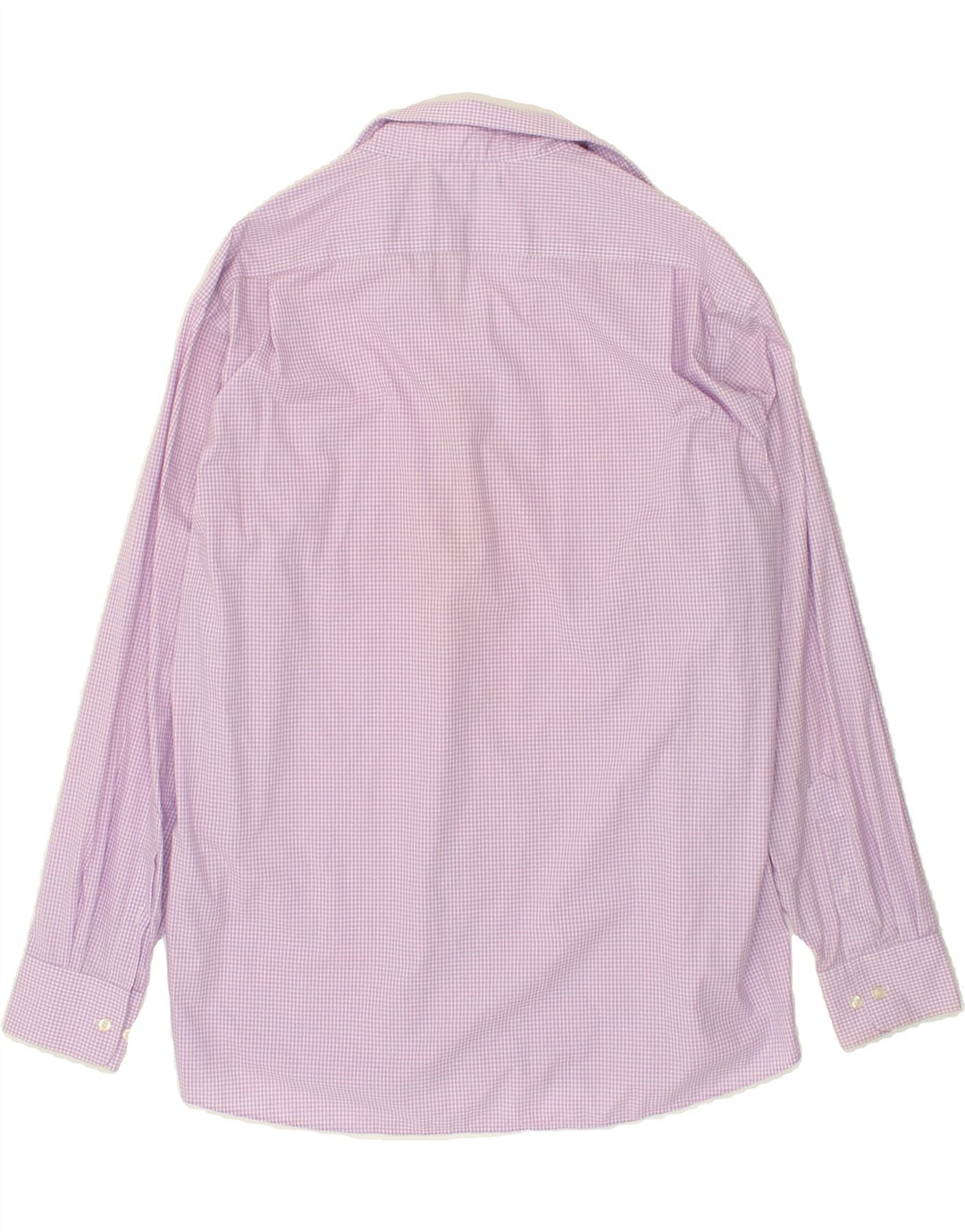 TOMMY HILFIGER Mens Regular Fit Shirt Size 16 1/2 Large Purple Gingham Vintage Tommy Hilfiger and Second-Hand Tommy Hilfiger from Messina Hembry 