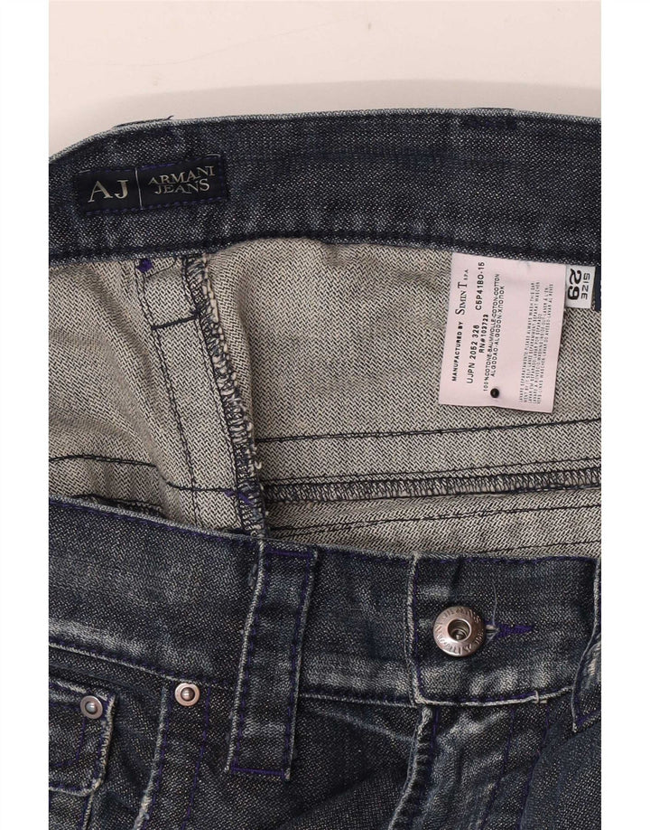 Jeans Bootcut da uomo Armani W29 L30 in cotone blu