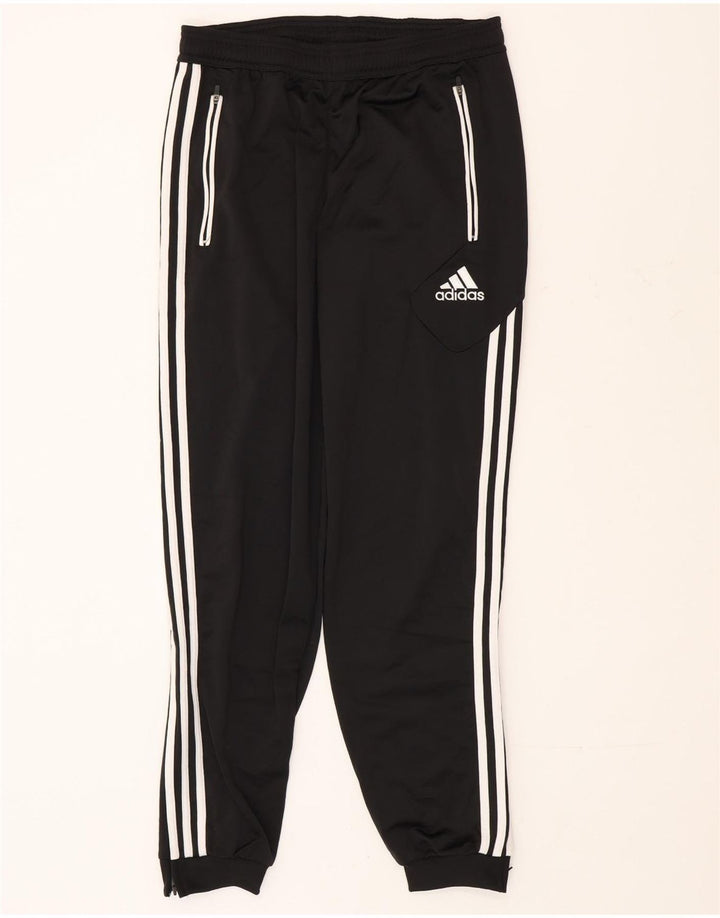 Pantaloni da tuta da uomo Adidas Joggers UK 36/38 Small Poliestere nero