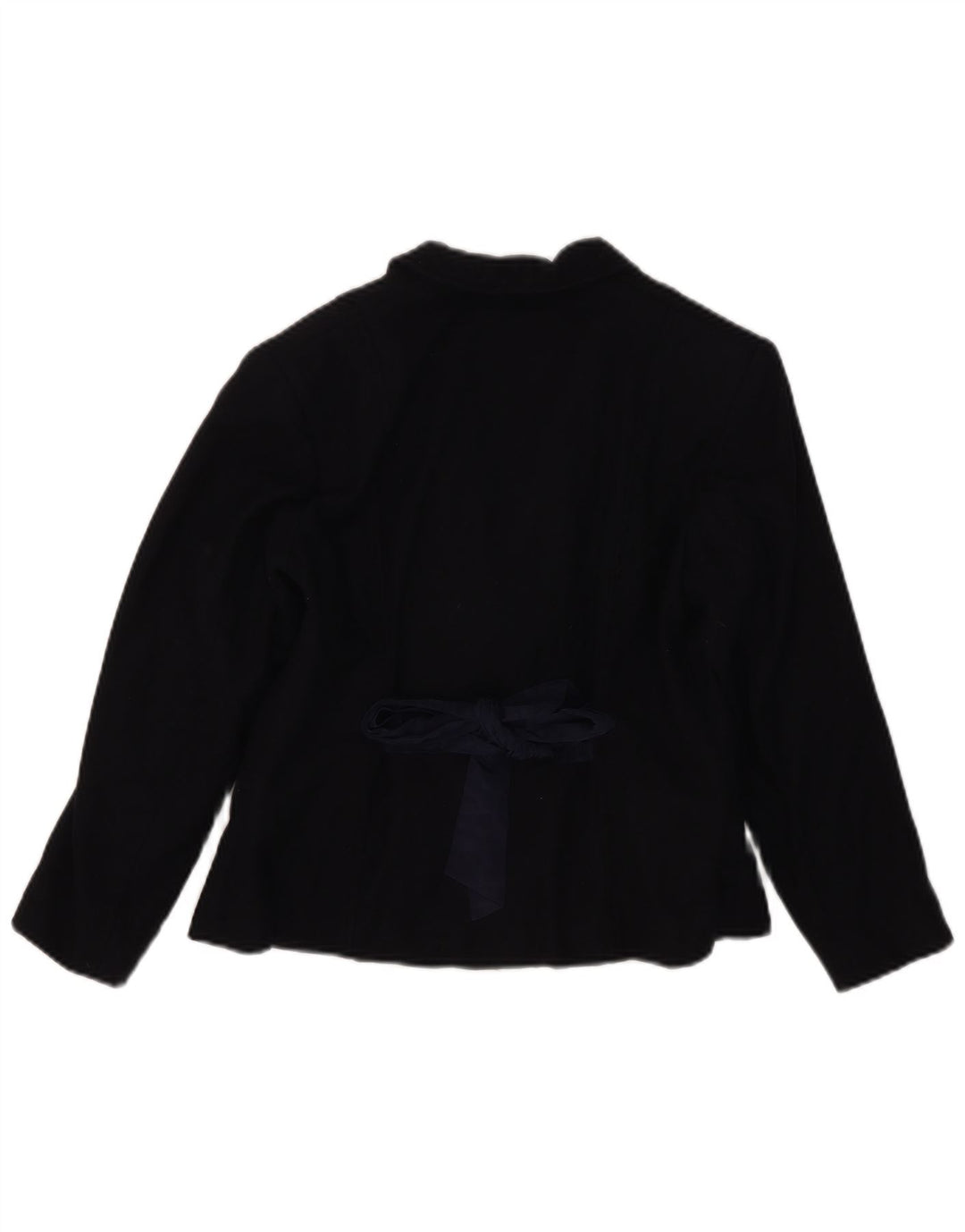 Giacca Blazer Doppiopetto Moschino Bambina 7-8 Anni Blu Navy Lana