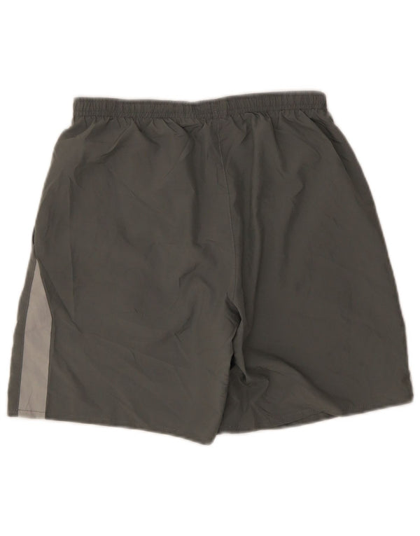 Nike Mens Dri Fit Sport Shorts Small Grey Colourblock Polyester