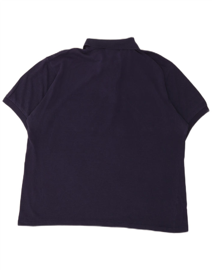 Polo da uomo Lacoste taglia 5 grande blu navy