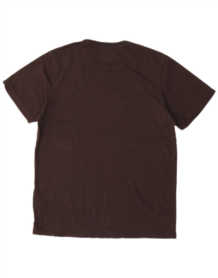 TOMMY HILFIGER T-shirt da uomo Top in cotone nero medio