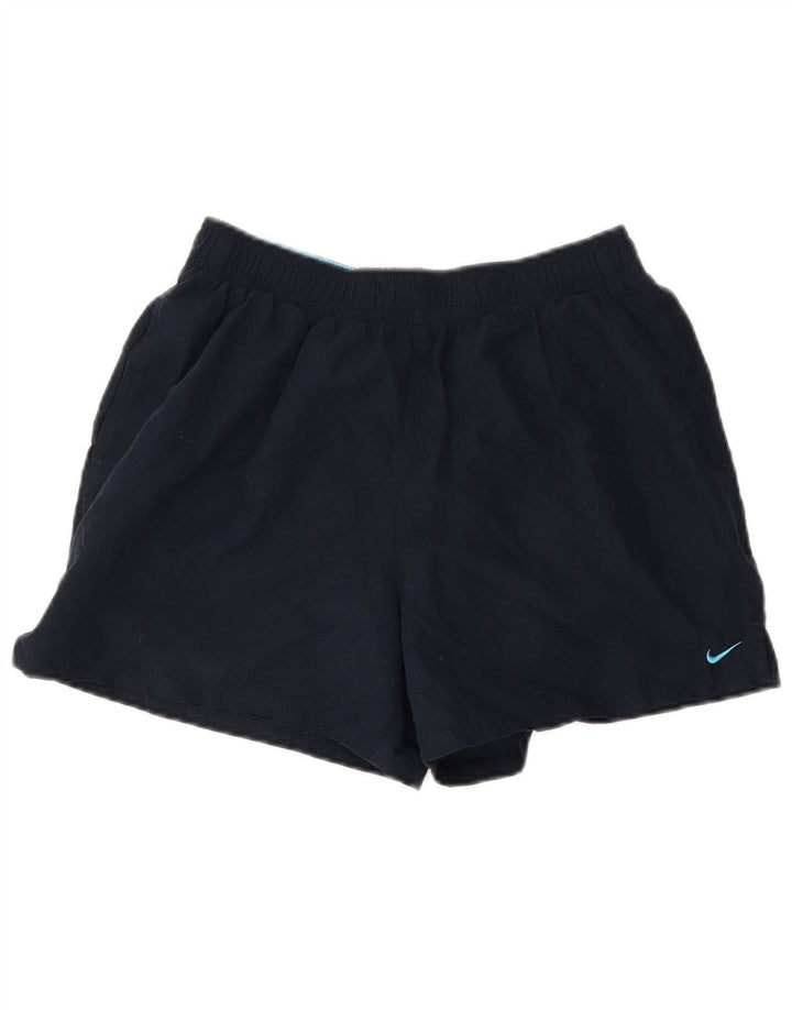 Pantaloncini sportivi Nike da ragazzo 13-14 anni XL blu navy poliestere
