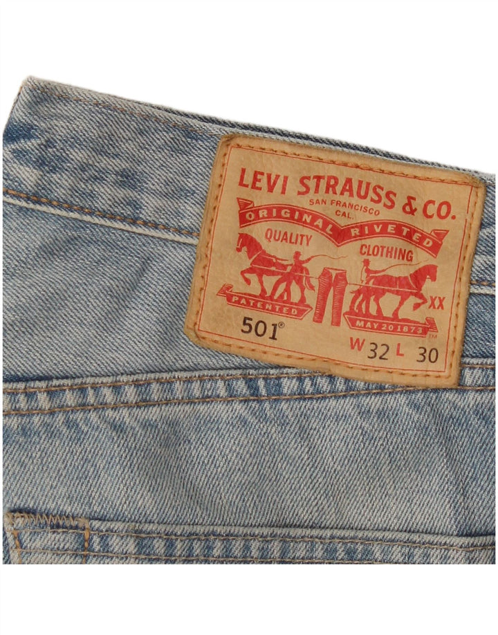 Levi's Uomo 501 Jeans dritti W32 L30 Cotone Blu