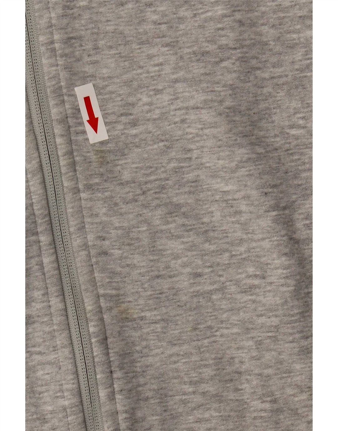 Felpa con cappuccio e zip da uomo Puma XL in cotone grigio