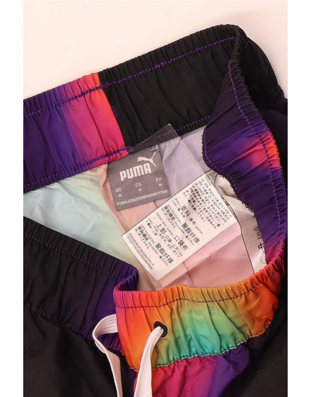 Pantaloni da tuta grafica da uomo Puma Poliestere medio multicolore tie-dye
