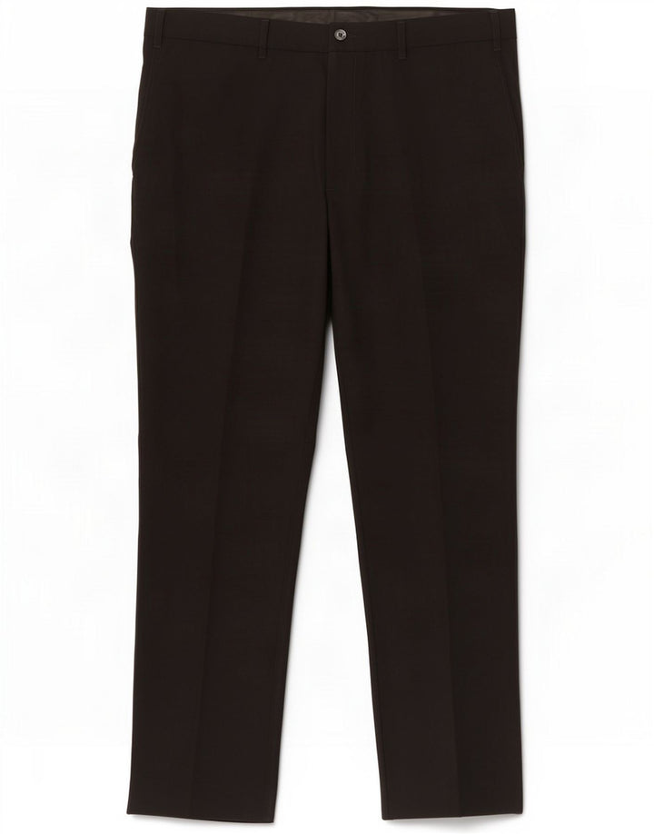 Marks & Spencer Pantaloni casual slim da uomo W38 L29 Poliestere nero