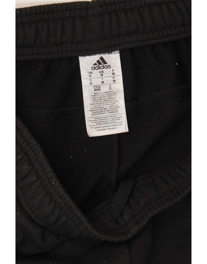 Pantaloni da tuta da uomo Adidas Climalite Joggers medio poliestere nero