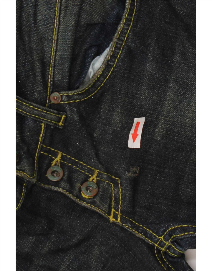 Jeans slim da donna Dondup W30 L30 cotone blu navy