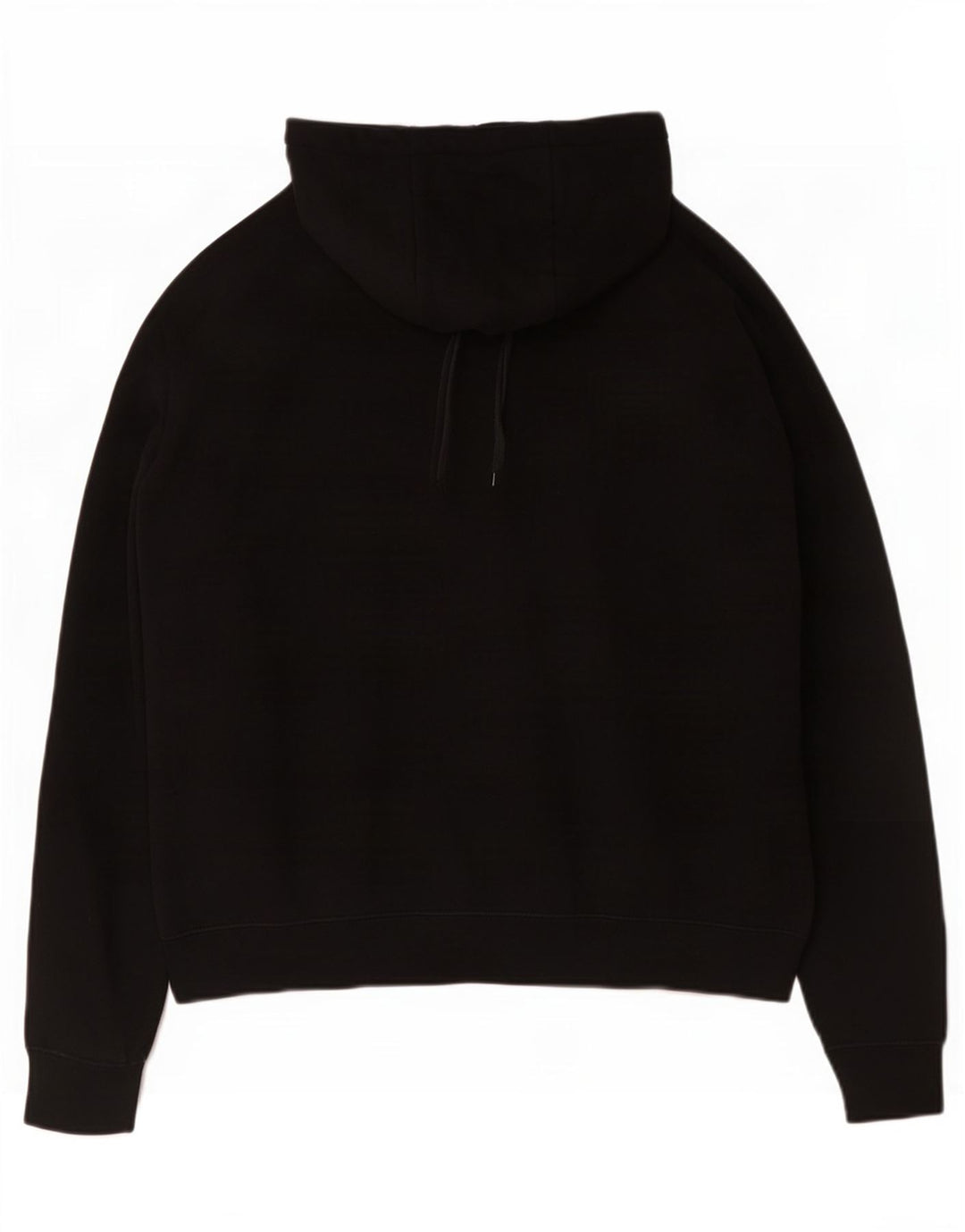 Maglia con cappuccio da donna Nike UK 14 cotone nero medio
