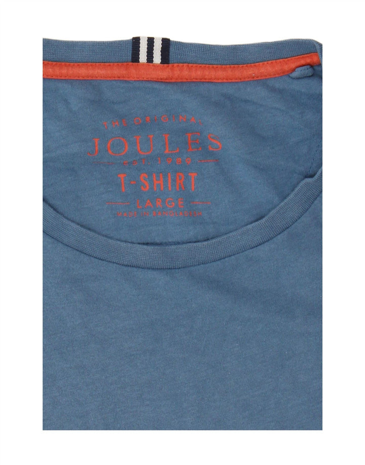 JOULES T-shirt da uomo grande blu
