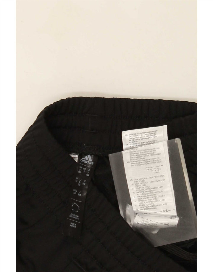 Pantaloni della tuta da ragazzo Adidas 9-10 anni in poliestere nero