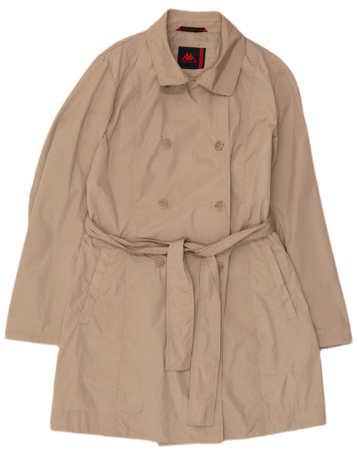 Trench Kappa da donna UK 18 XL Beige poliestere